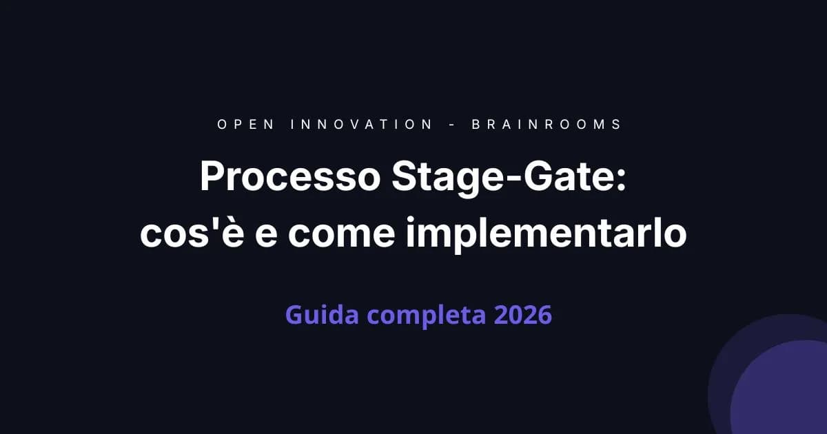 Processo Stage-Gate: cos'è e come implementarlo in azienda