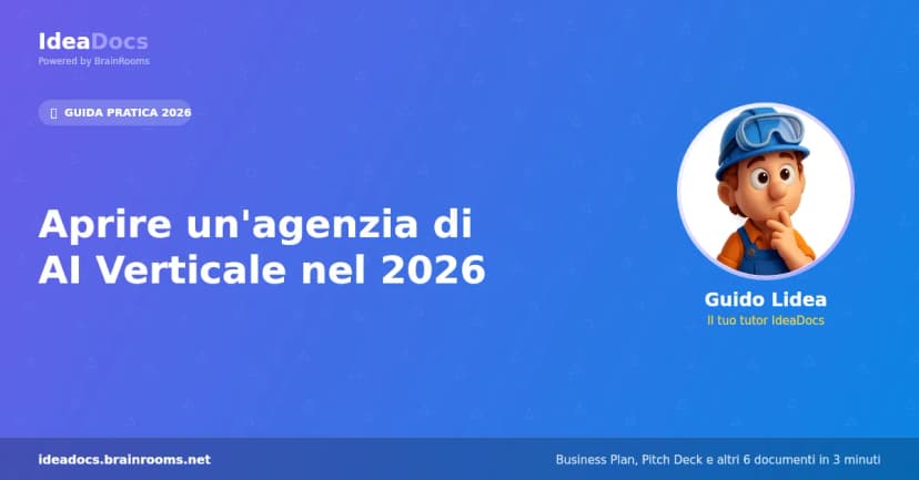 Aprire un'agenzia di AI Verticale nel 2026