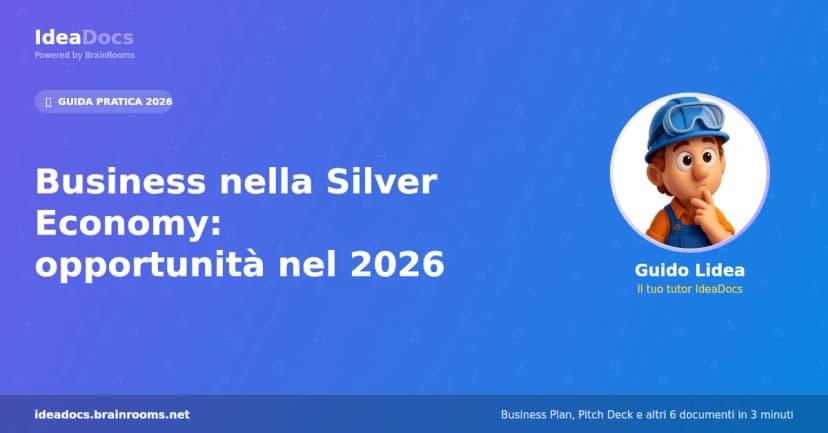 Business nella Silver Economy: opportunità nel 2026